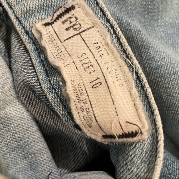 FREE PEOPLE Still Into You Denim Maxi Skirt - Picture 11 of 11